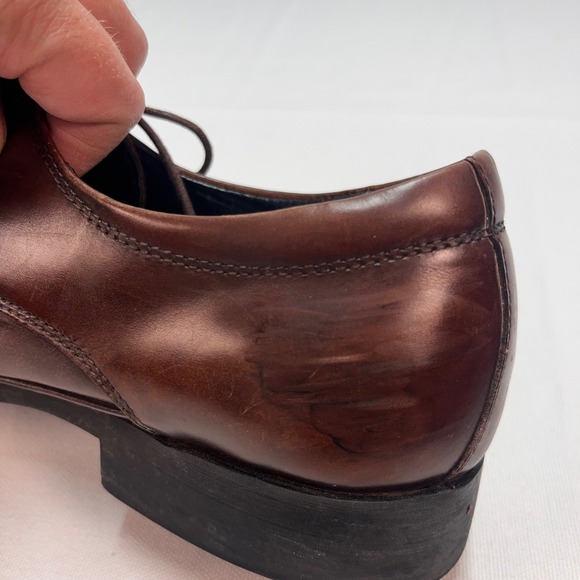 Kenneth Cole New York-‎ Set Your Clock Brown Leather - Picture 8 of 12